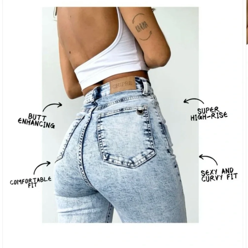 CHIPRE Denim Jeans Trio Bundle with tanks - Picture 11 of 13